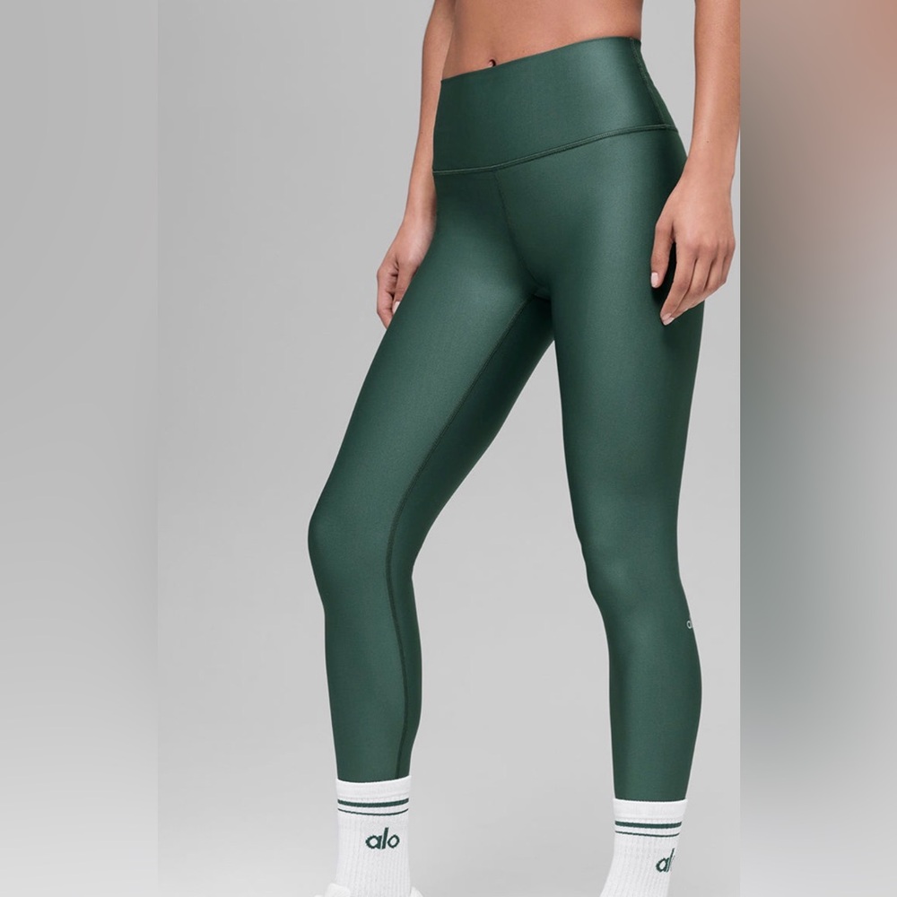 ALO Yoga Green Leggings 7/8